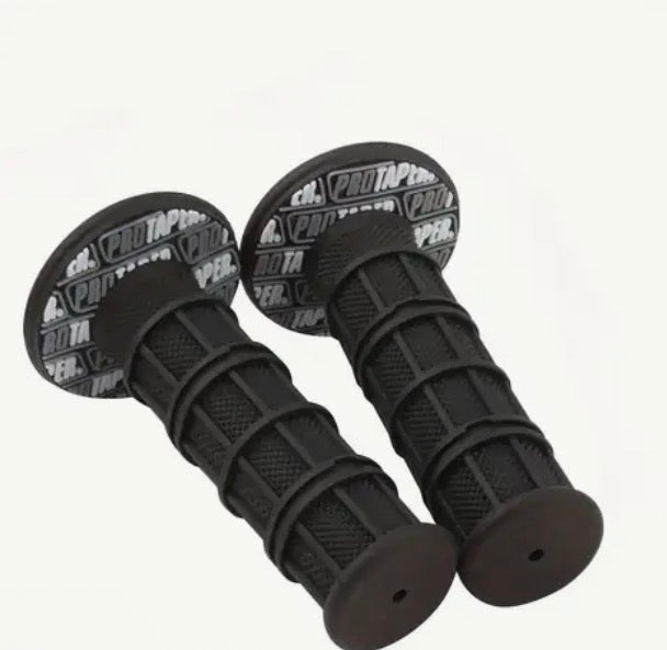 Black Pro Taper Full Waffle Grips