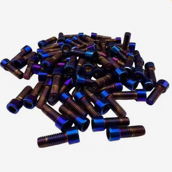 M5 10-60mm Titanium Bolts Pitch 0.8mm
