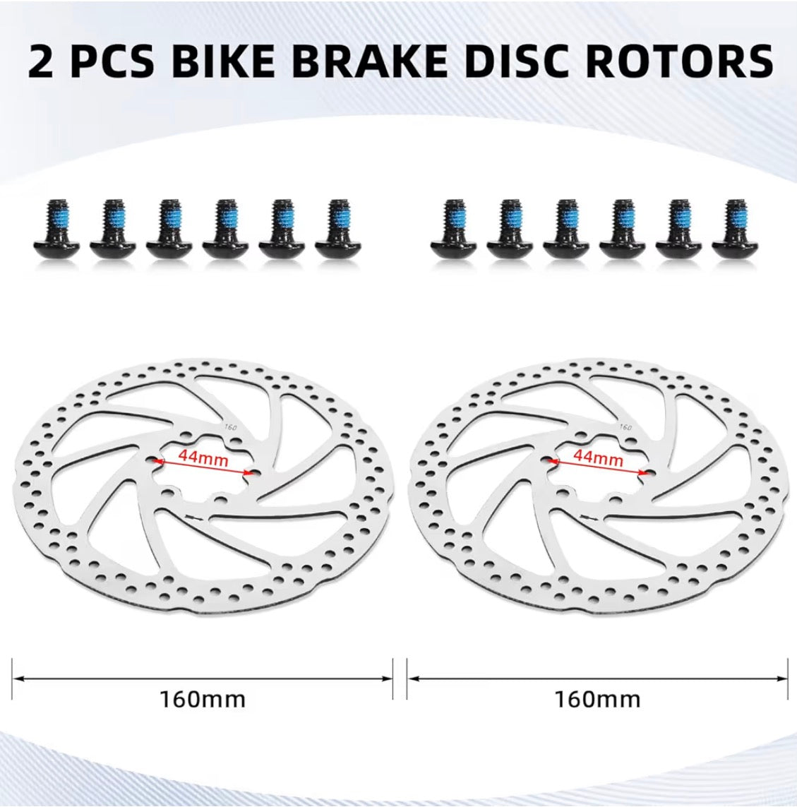 Front 850mm-Rear 1600mm Hydraulic Disk Brakes (Front and rear)