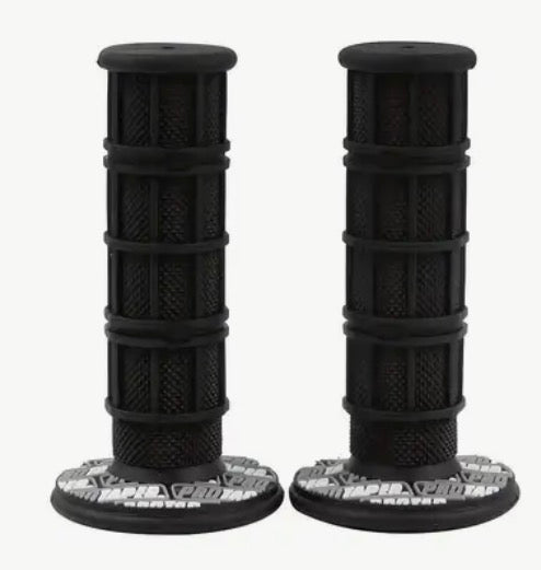 Black Pro Taper Full Waffle Grips